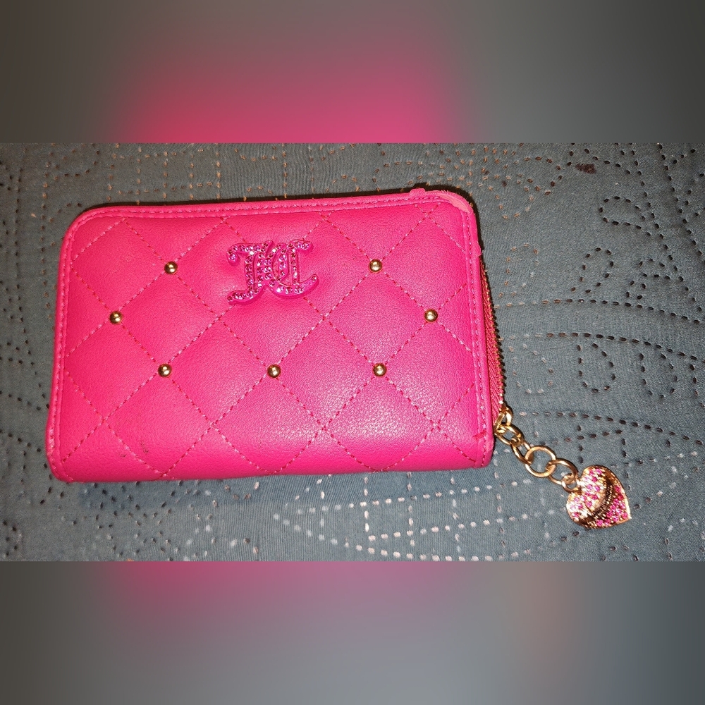 Juicy Couture Pink Wallet - Picture 2 of 9
